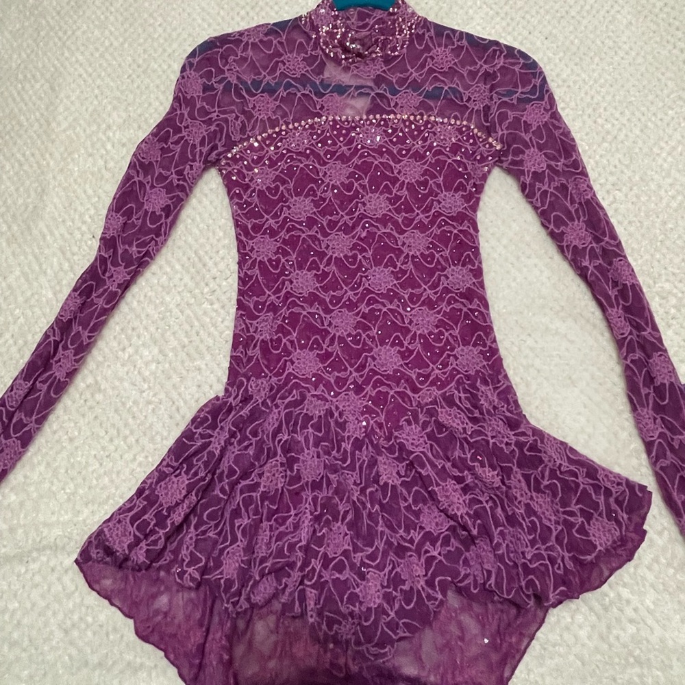 Dance or ice skating competition dress-customized